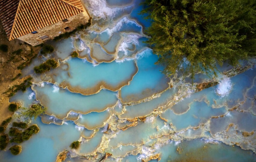 cascate del mulino, saturnia